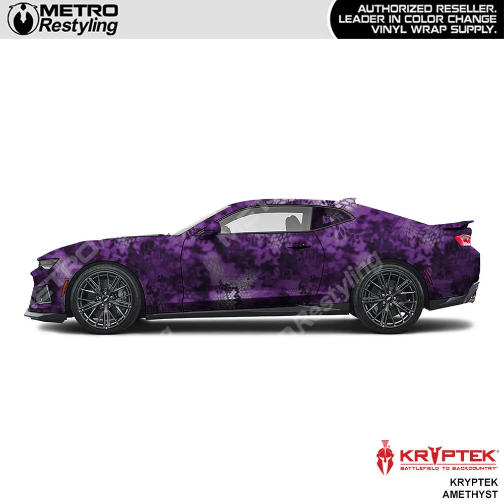 Kryptek Amethyst Camouflage Vinyl Wrap Film