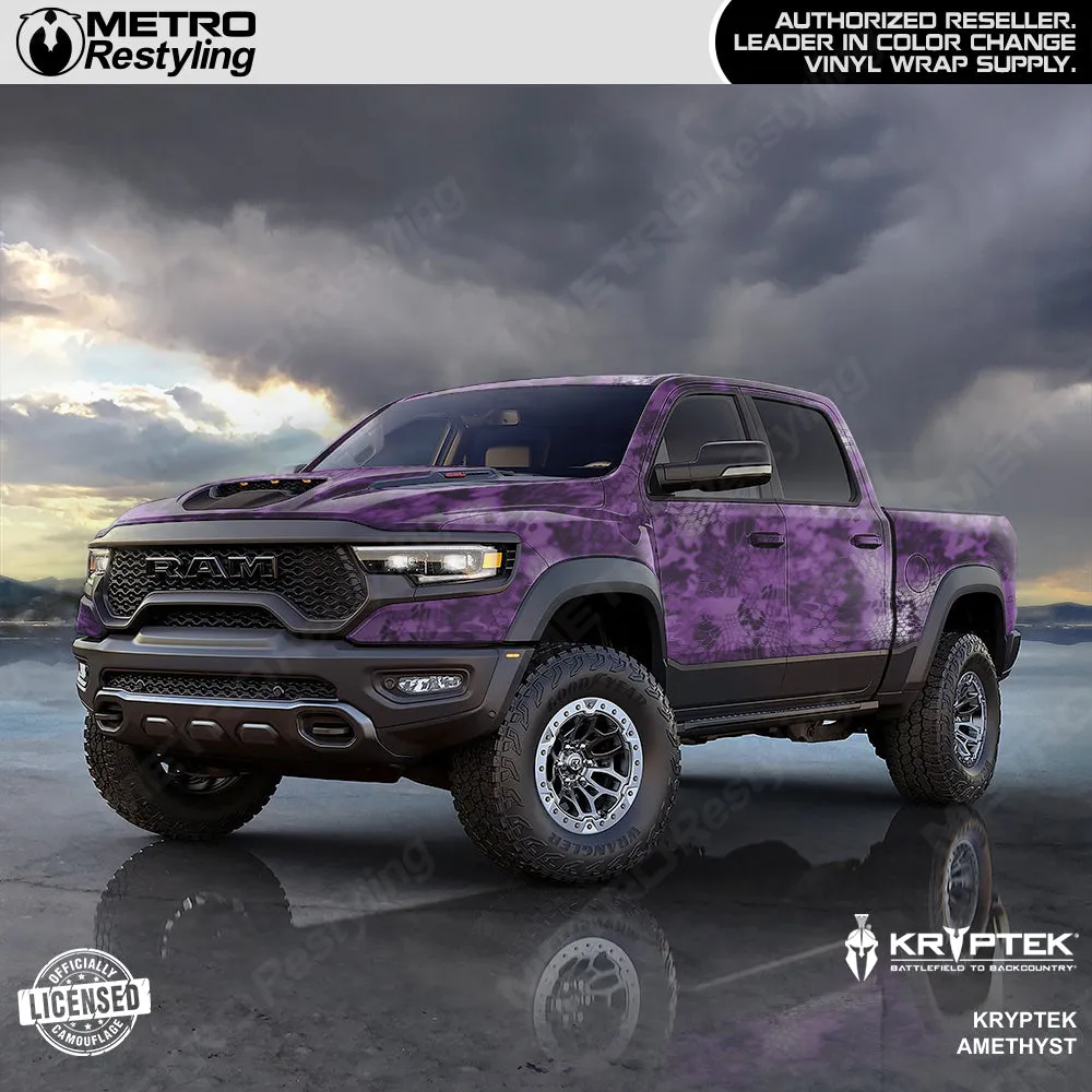 Kryptek Amethyst Camouflage Vinyl Wrap Film