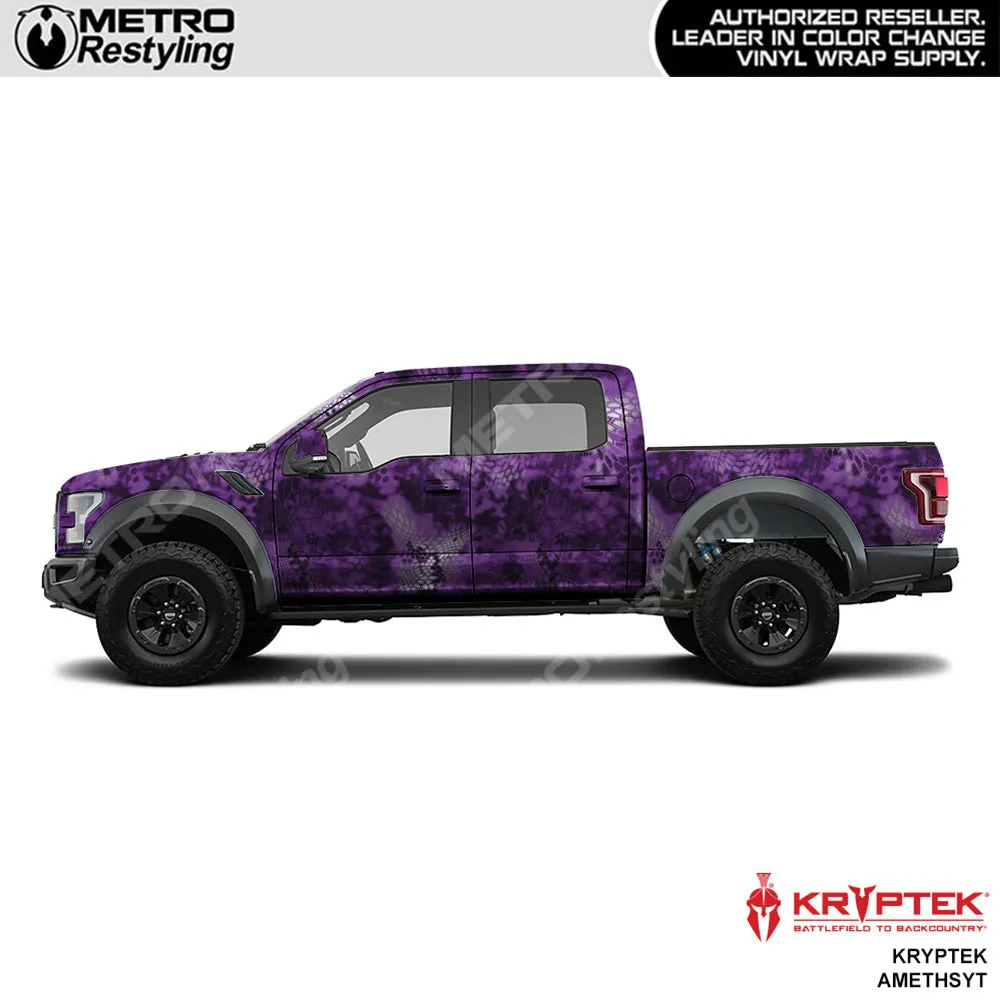 Kryptek Amethyst Camouflage Vinyl Wrap Film