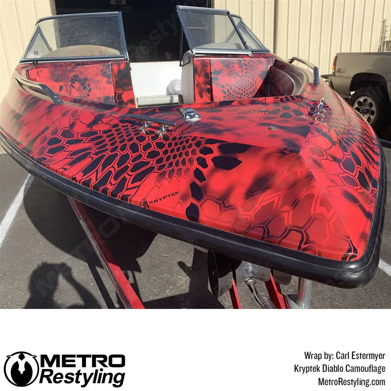 Kryptek Diablo Camouflage Vinyl Wrap Film