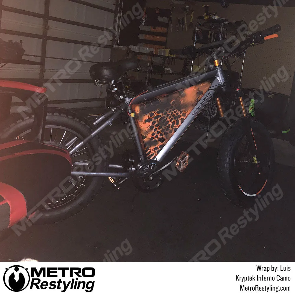 Kryptek Inferno Camouflage Vinyl Wrap Film