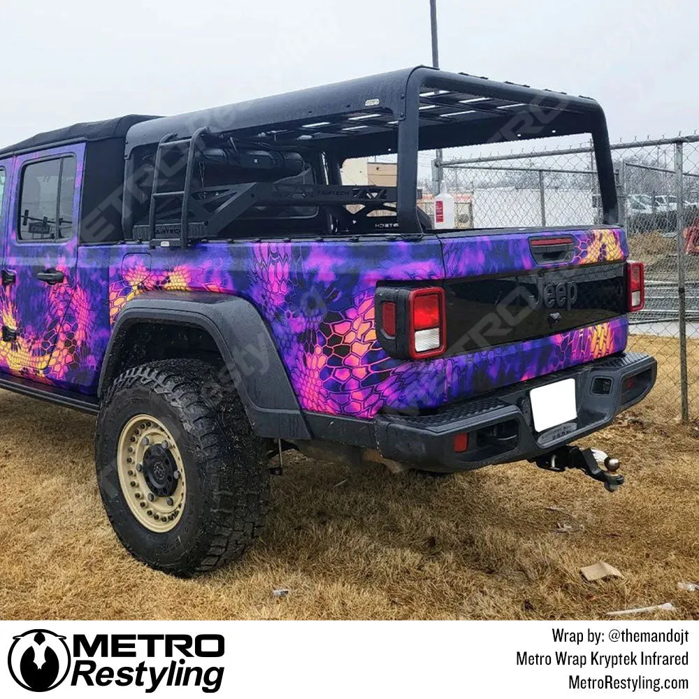 Kryptek Infrared Camouflage Vinyl Wrap Film