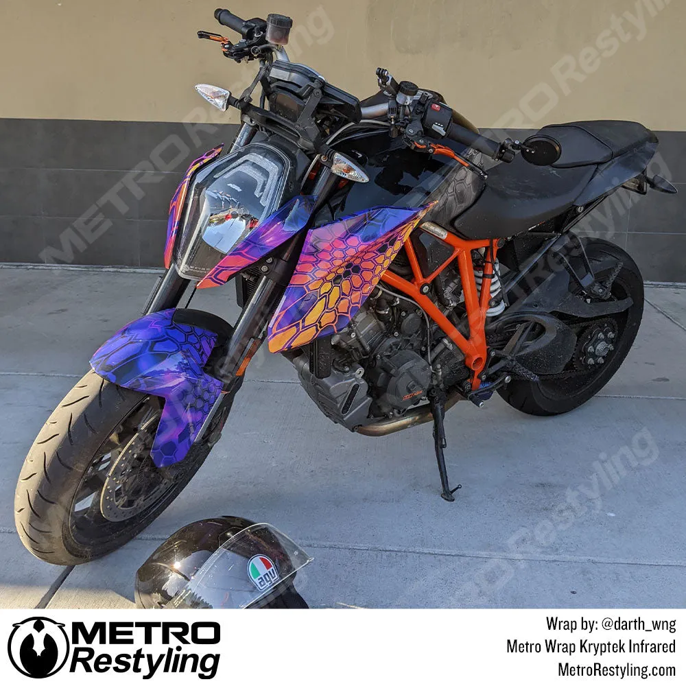 Kryptek Infrared Camouflage Vinyl Wrap Film