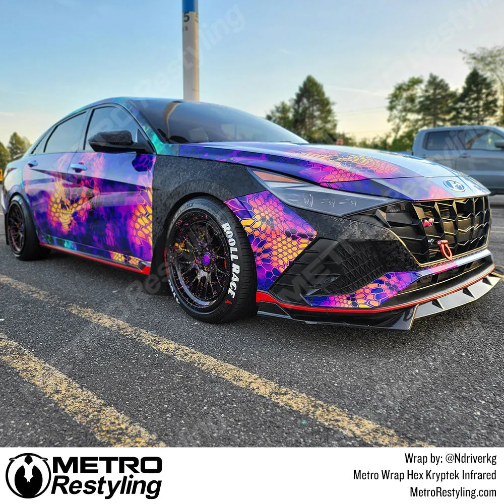 Kryptek Infrared Camouflage Vinyl Wrap Film