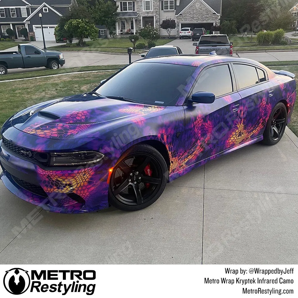 Kryptek Infrared Camouflage Vinyl Wrap Film