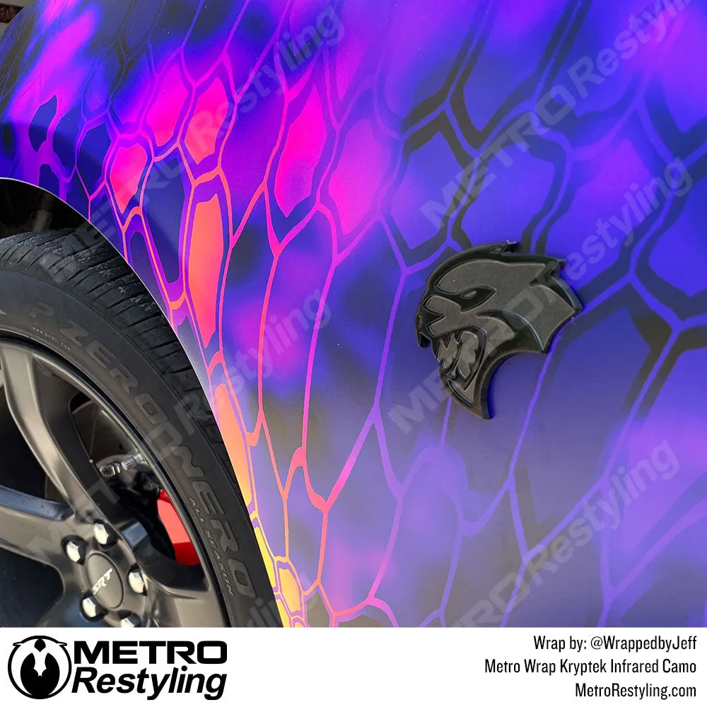 Kryptek Infrared Camouflage Vinyl Wrap Film
