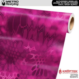 Kryptek Magenta Camouflage Vinyl Wrap Film