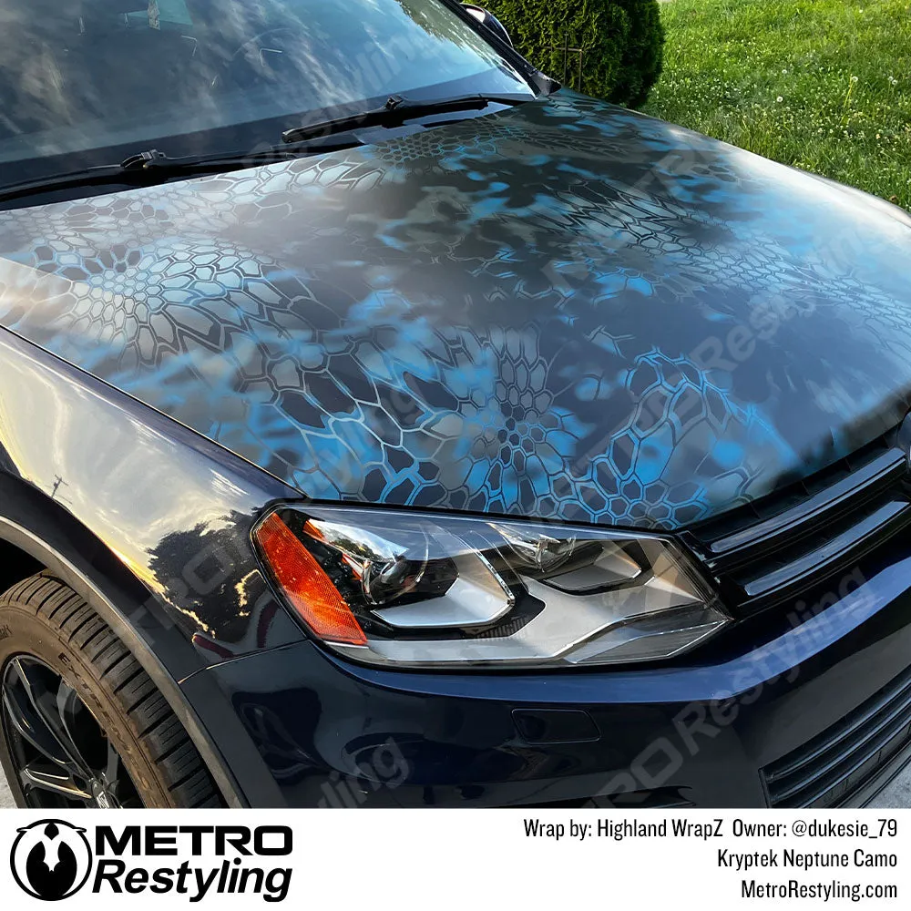 Kryptek Neptune Camouflage Vinyl Wrap Film