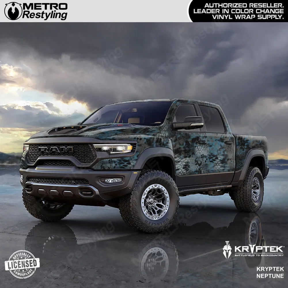 Kryptek Neptune Camouflage Vinyl Wrap Film