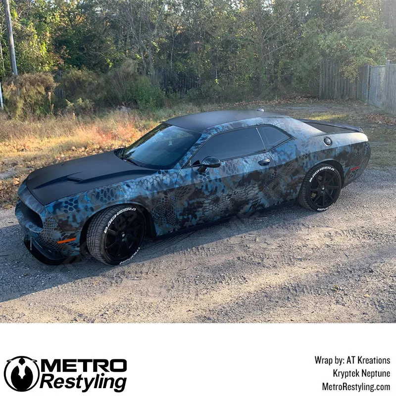 Kryptek Neptune Camouflage Vinyl Wrap Film