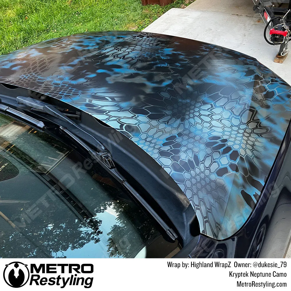 Kryptek Neptune Camouflage Vinyl Wrap Film