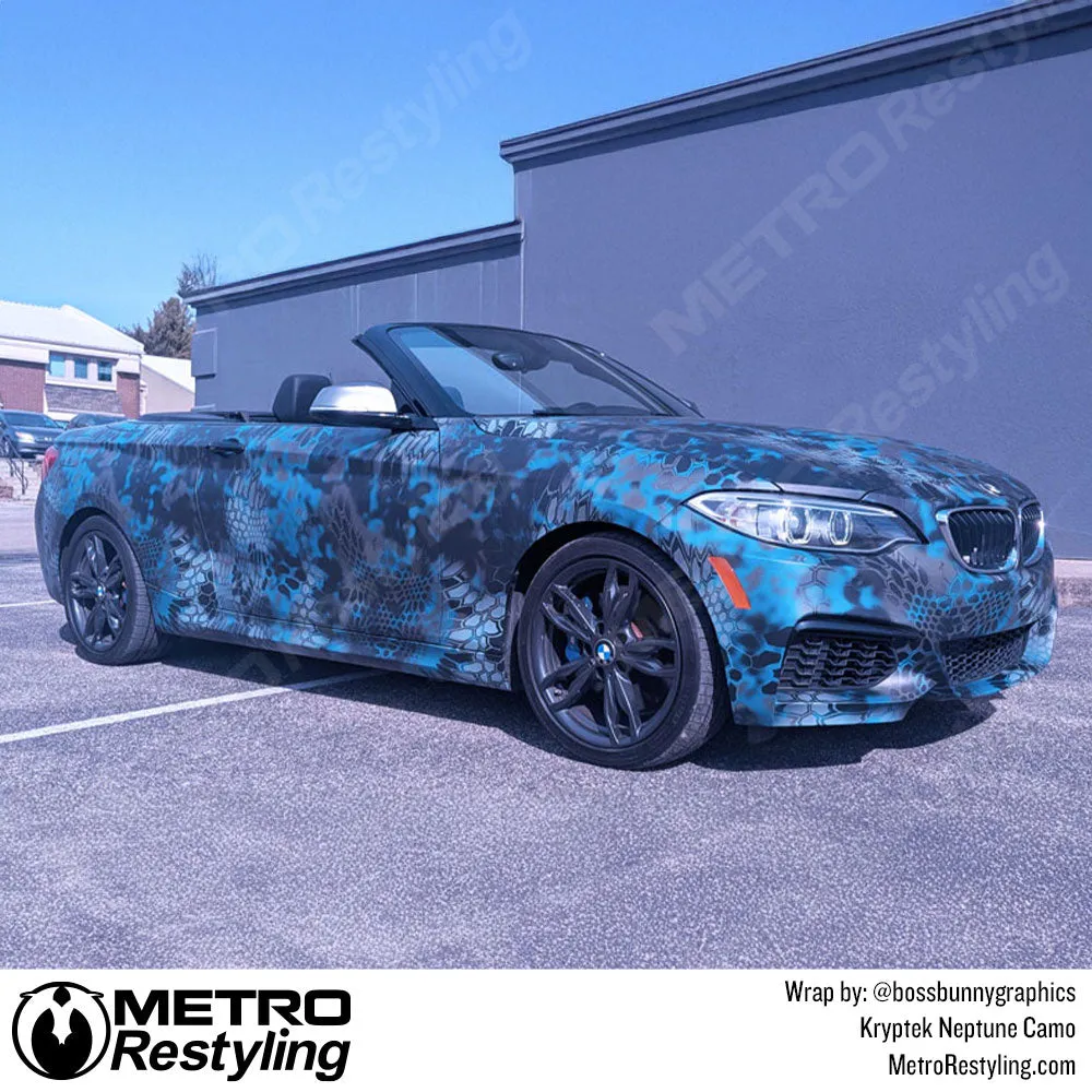 Kryptek Neptune Camouflage Vinyl Wrap Film