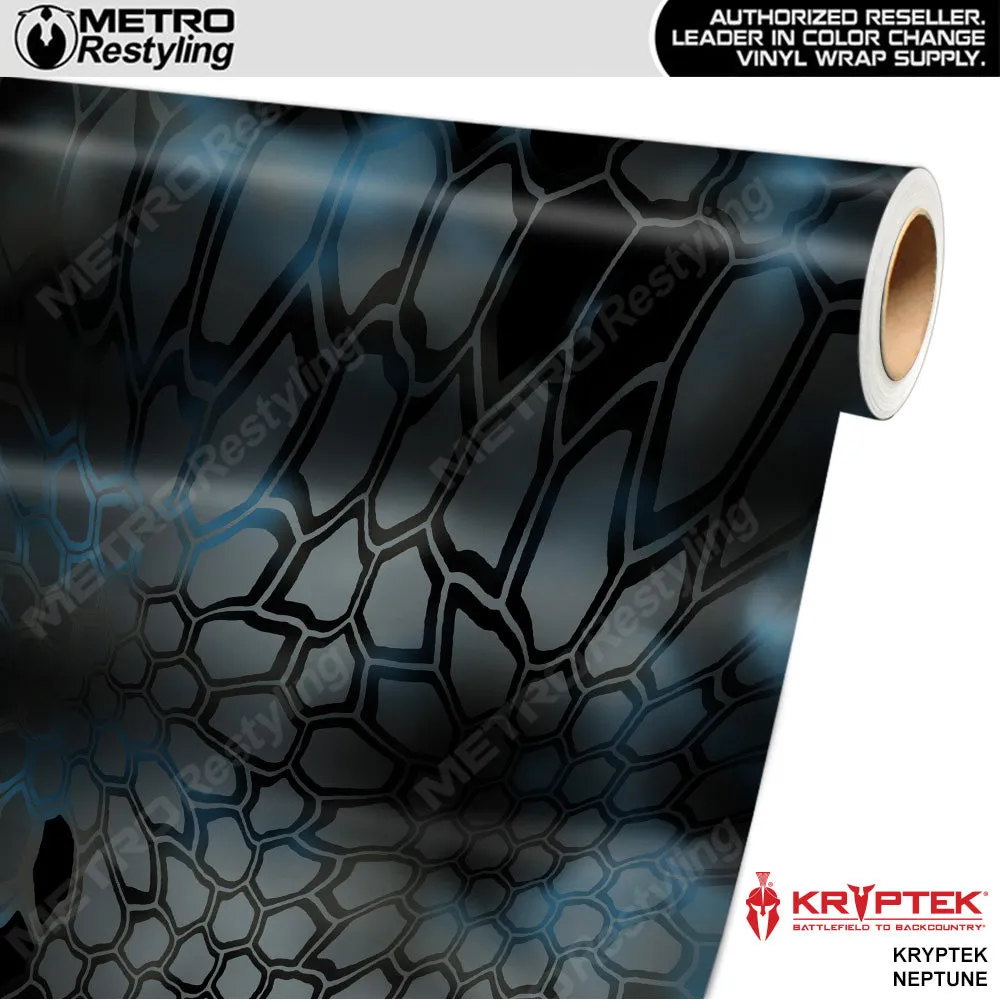 Kryptek Neptune Camouflage Vinyl Wrap Film