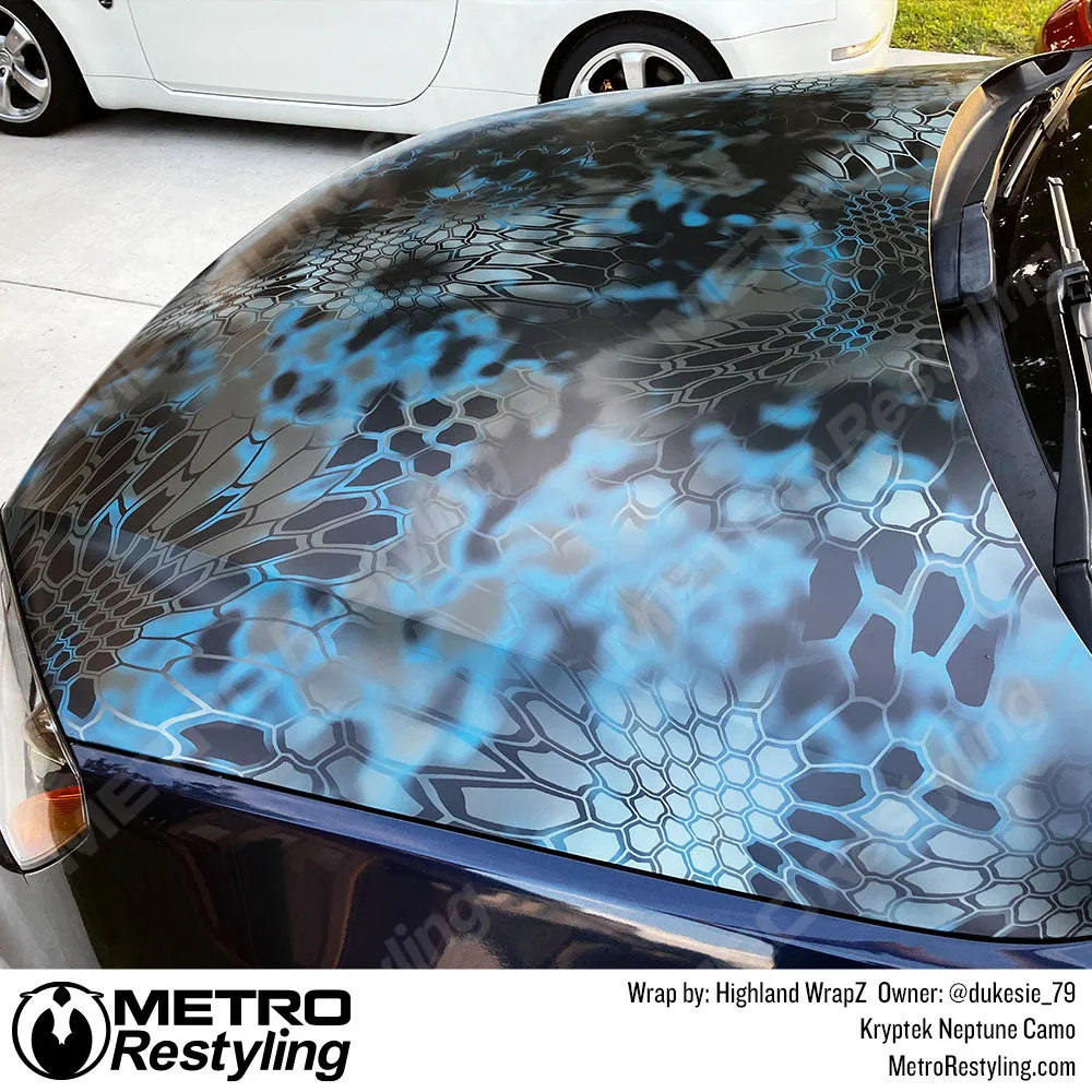 Kryptek Neptune Camouflage Vinyl Wrap Film