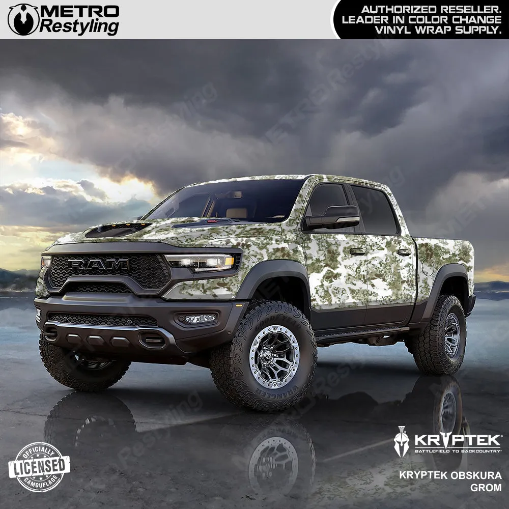 Kryptek Obskura Grom Camouflage Vinyl Wrap Film