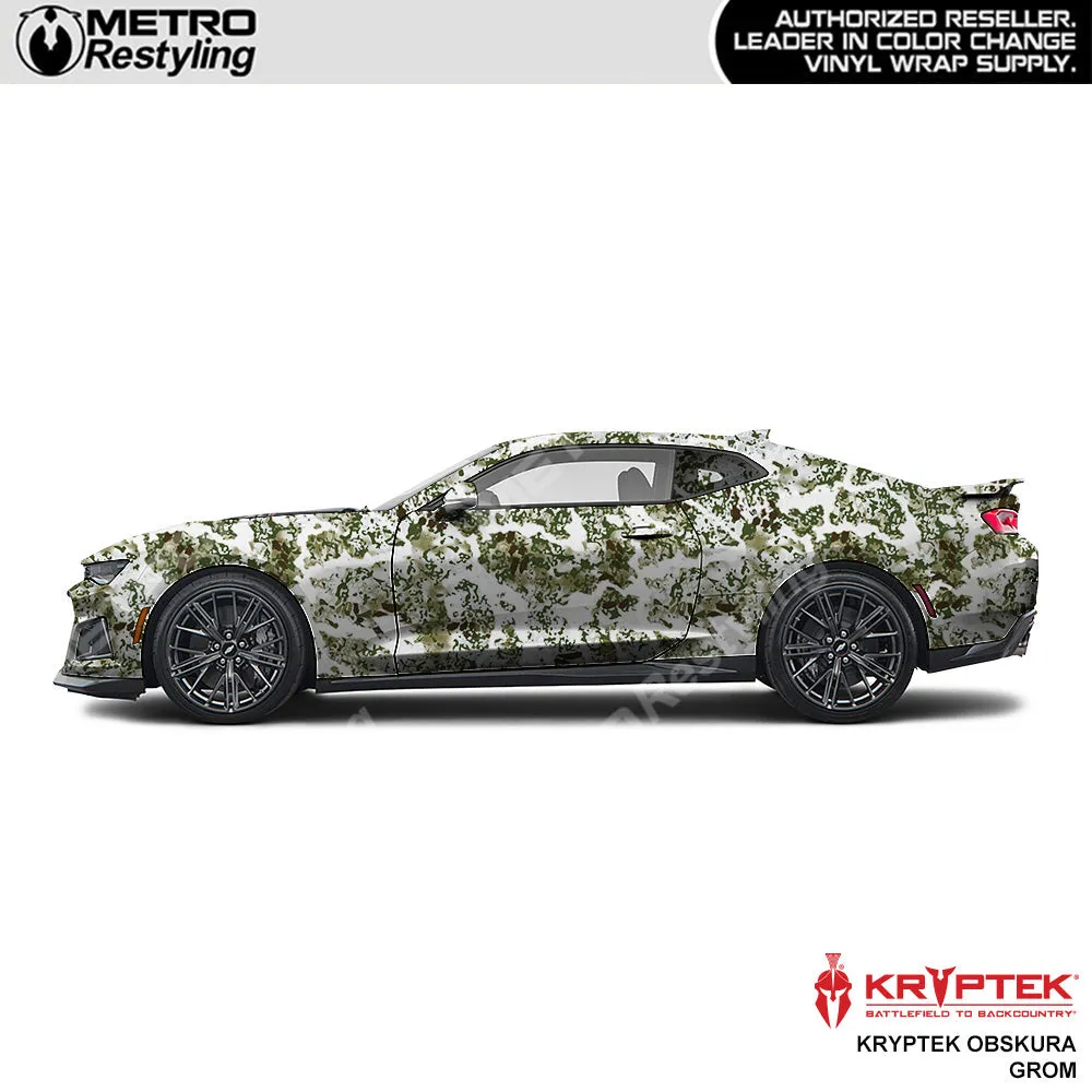 Kryptek Obskura Grom Camouflage Vinyl Wrap Film
