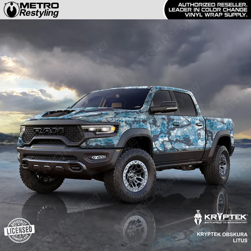 Kryptek Obskura Litus Camouflage Vinyl Wrap Film