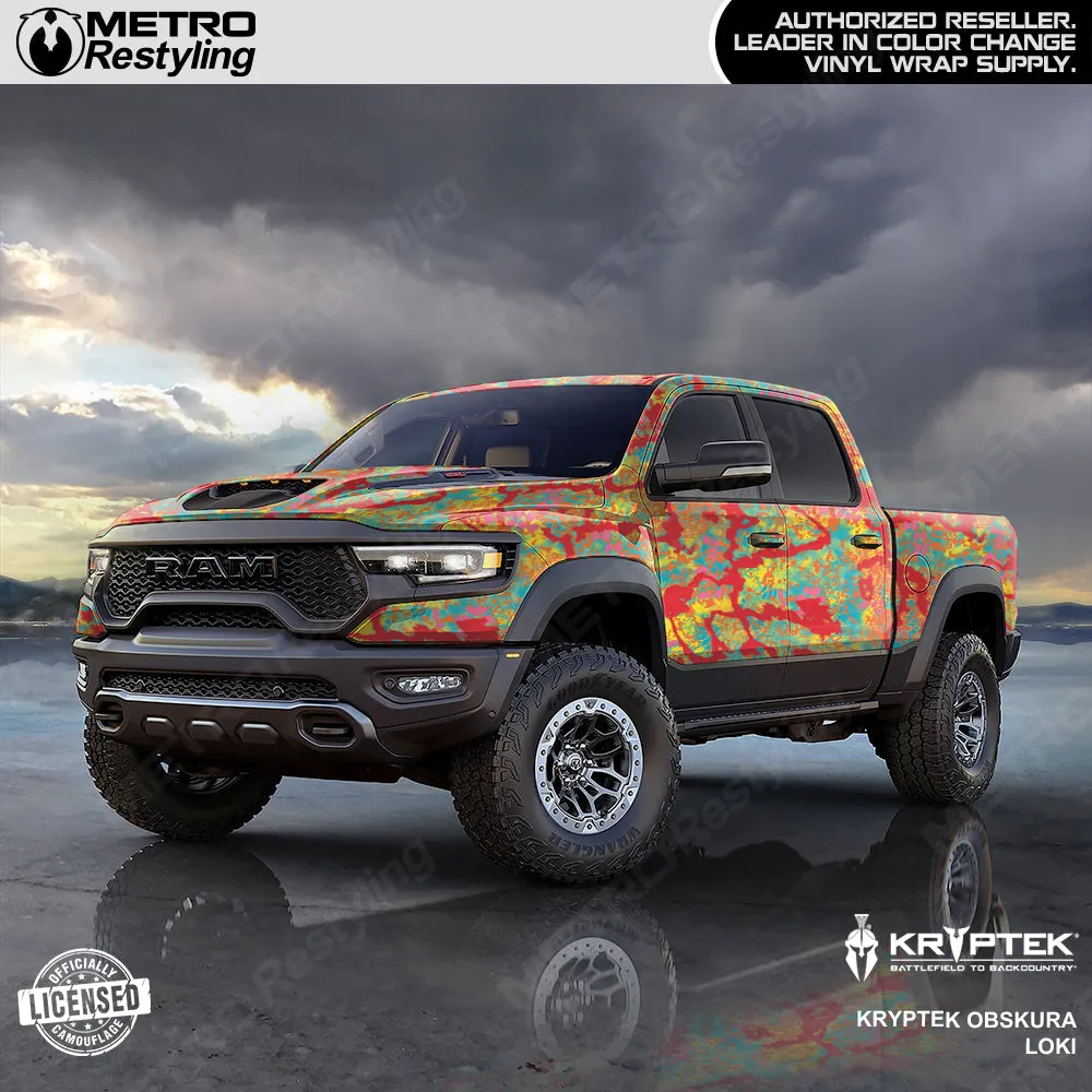 Kryptek Obskura Loki Camouflage Vinyl Wrap Film