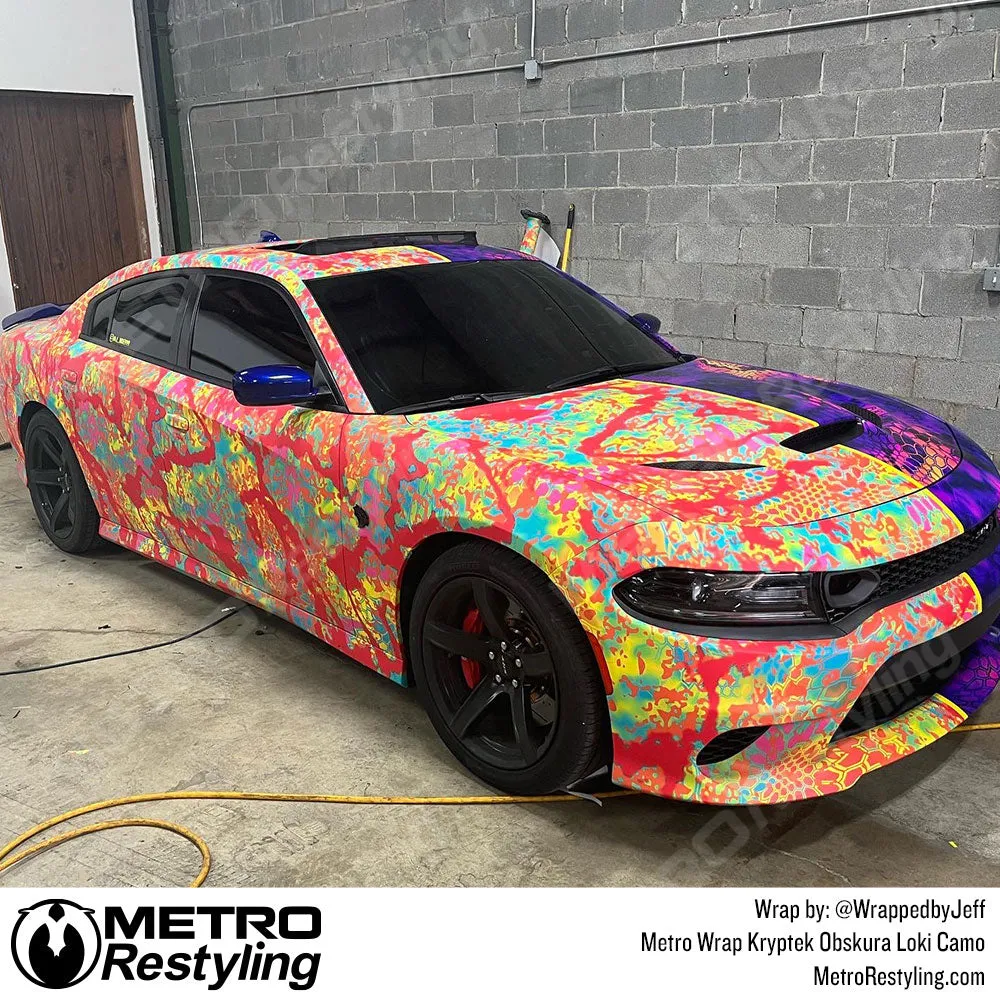 Kryptek Obskura Loki Camouflage Vinyl Wrap Film