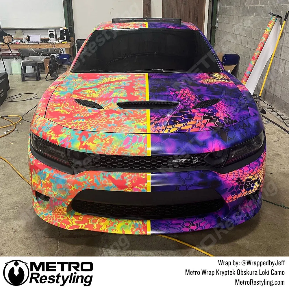 Kryptek Obskura Loki Camouflage Vinyl Wrap Film