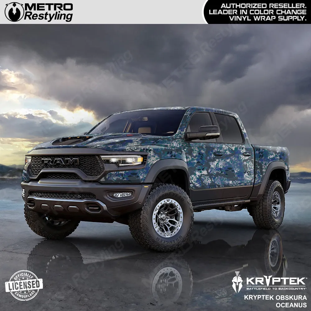 Kryptek Obskura Oceanus Camouflage Vinyl Wrap Film