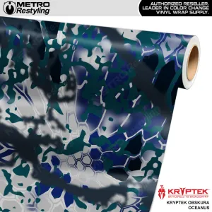 Kryptek Obskura Oceanus Camouflage Vinyl Wrap Film