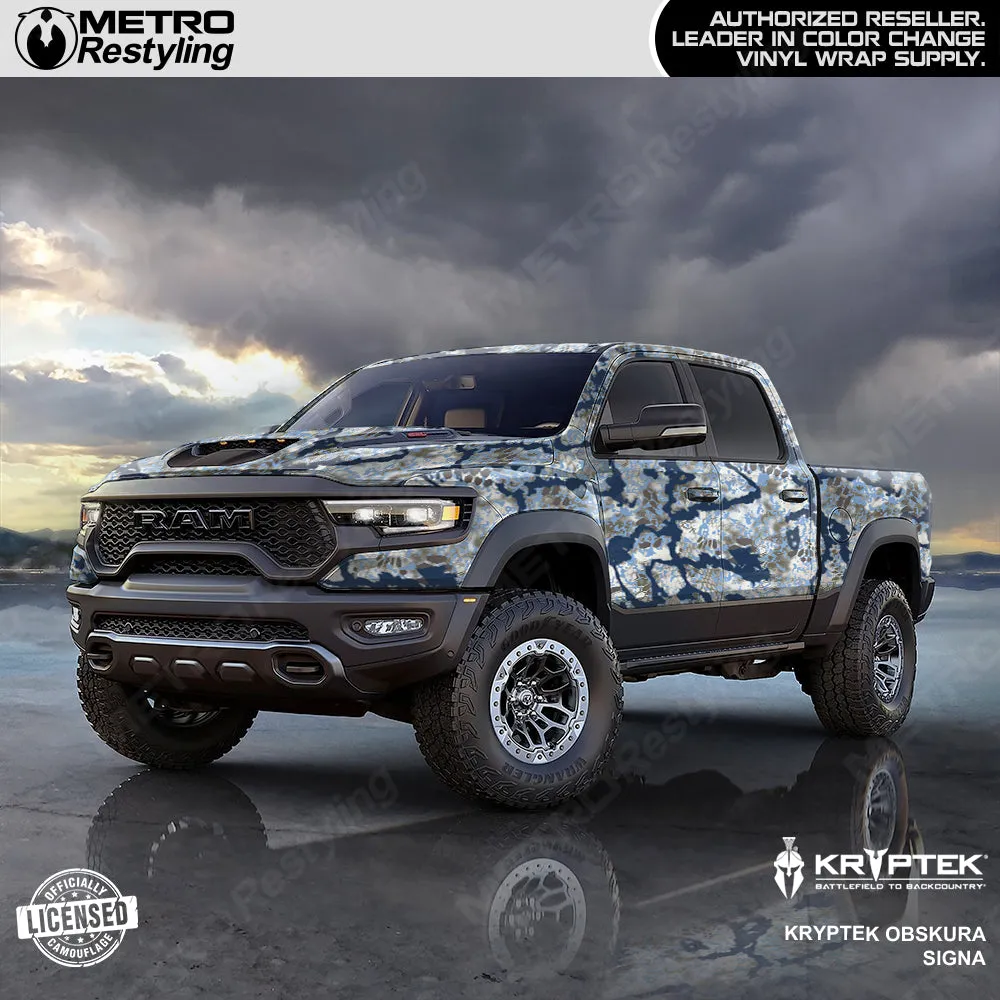 Kryptek Obskura Signa Camouflage Vinyl Wrap Film