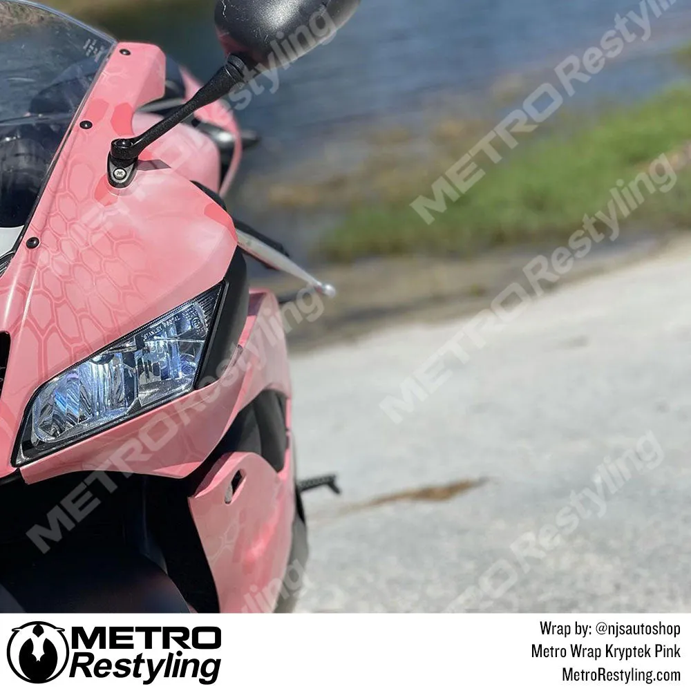 Kryptek Pink Camouflage Vinyl Wrap Film
