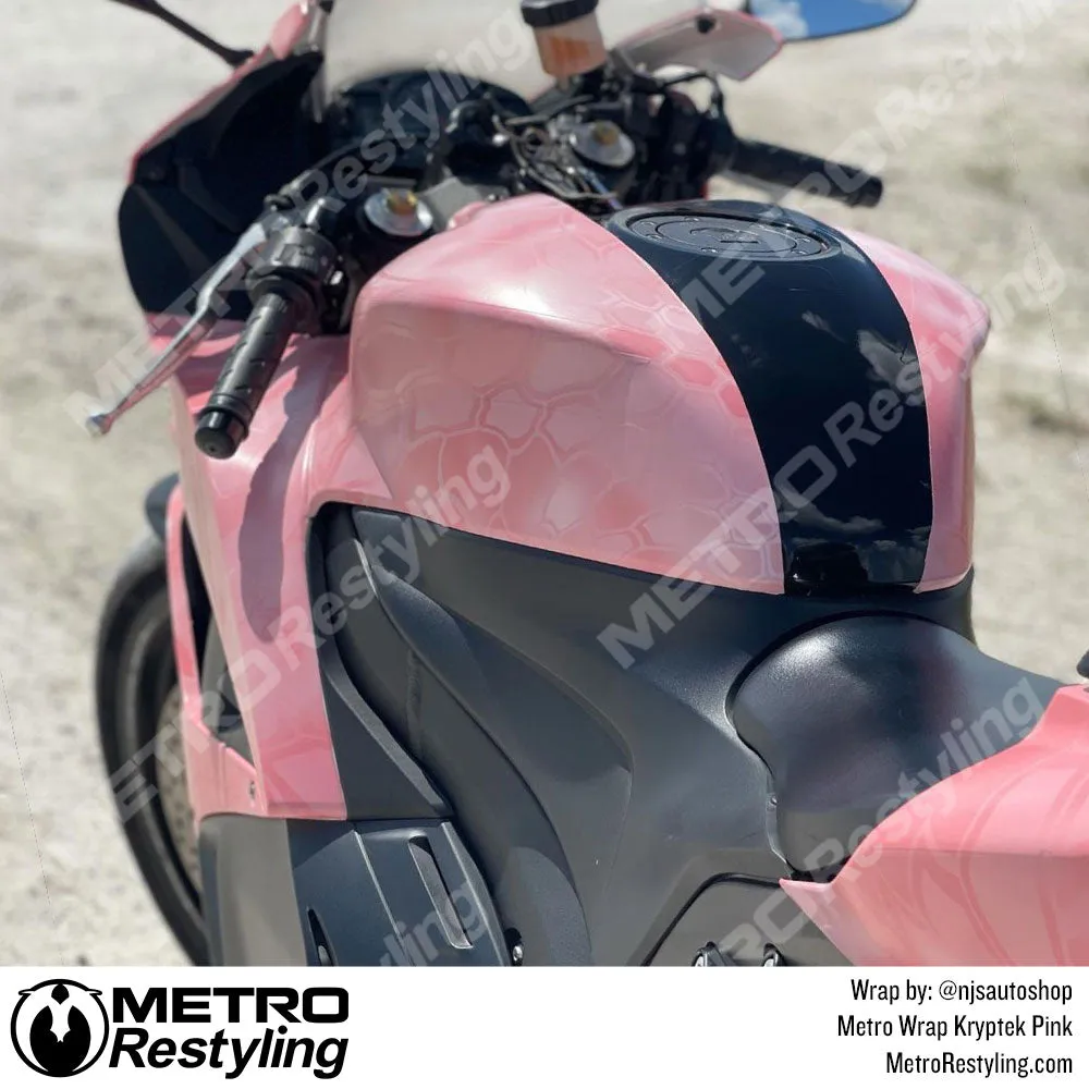 Kryptek Pink Camouflage Vinyl Wrap Film