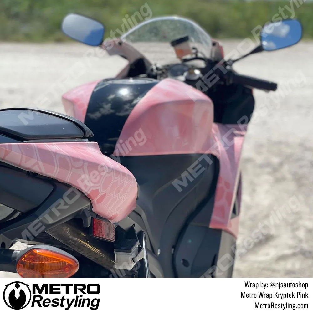 Kryptek Pink Camouflage Vinyl Wrap Film