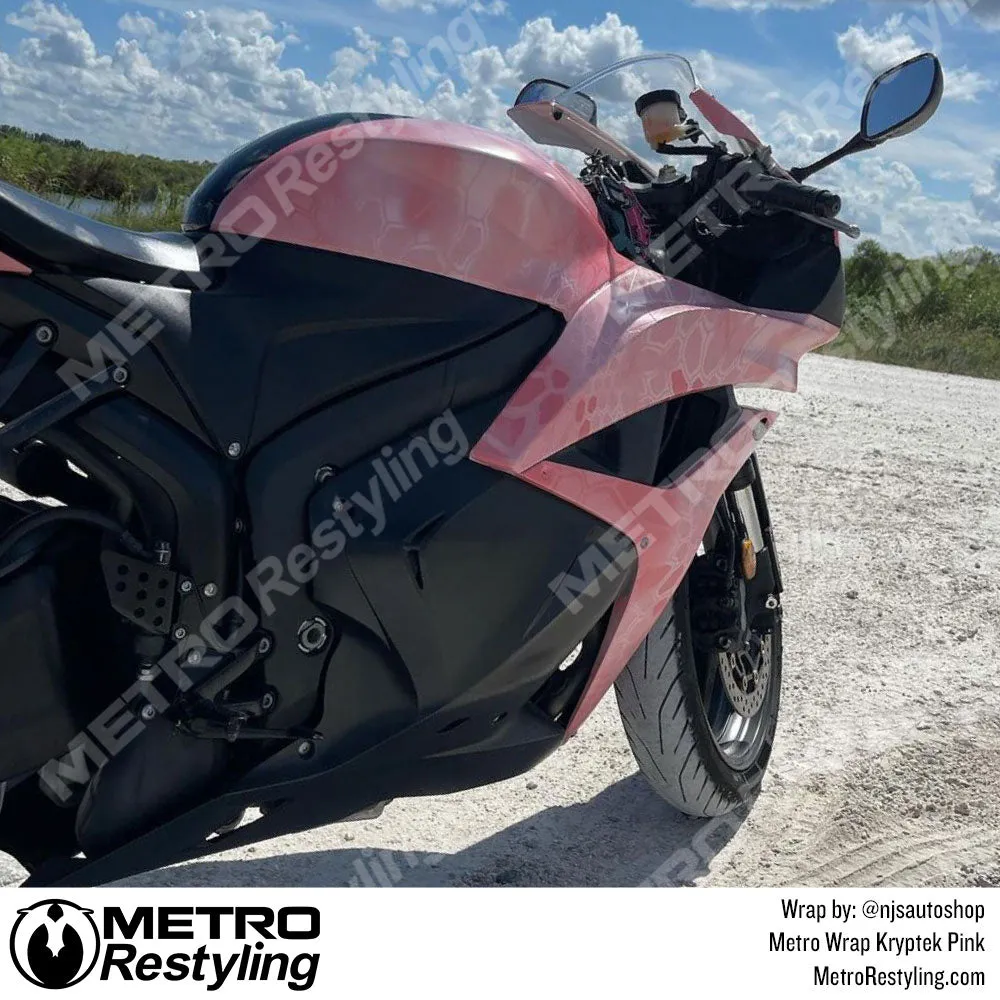 Kryptek Pink Camouflage Vinyl Wrap Film