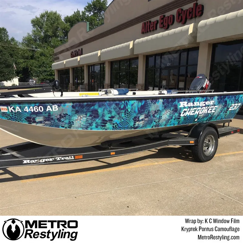 Kryptek Pontus Camouflage Vinyl Wrap Film