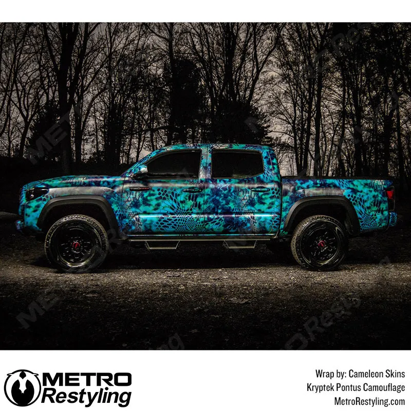 Kryptek Pontus Camouflage Vinyl Wrap Film