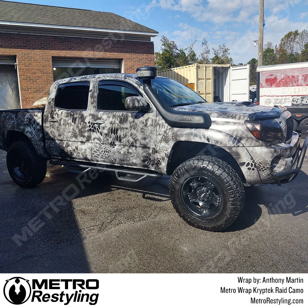 Kryptek Raid Camouflage Vinyl Wrap Film