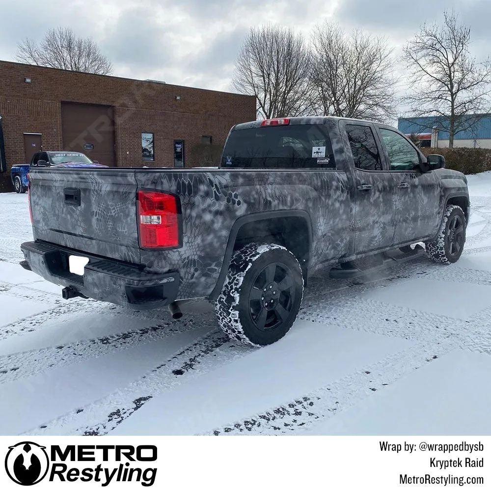 Kryptek Raid Camouflage Vinyl Wrap Film