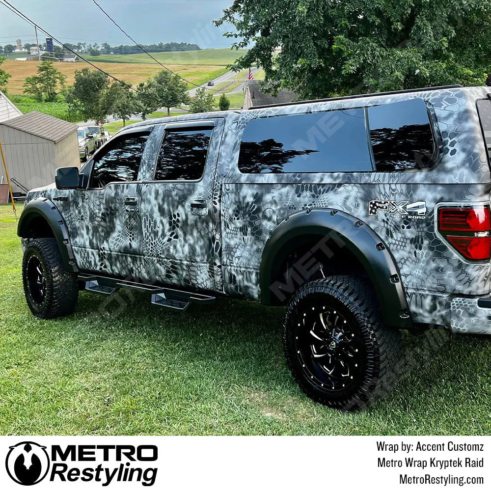 Kryptek Raid Camouflage Vinyl Wrap Film