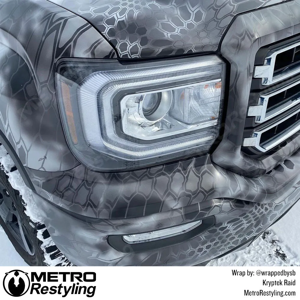 Kryptek Raid Camouflage Vinyl Wrap Film