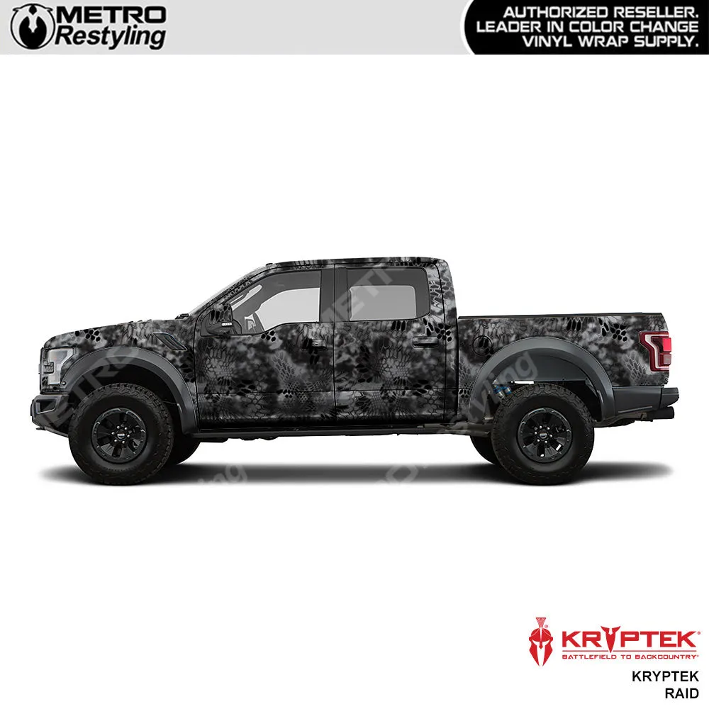 Kryptek Raid Camouflage Vinyl Wrap Film