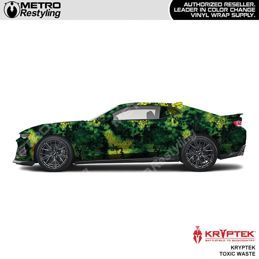 Kryptek Toxic Waste Camouflage Vinyl Wrap Film