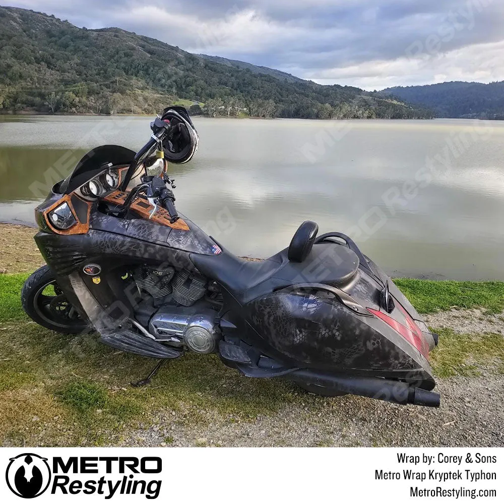 Kryptek Typhon Camouflage Vinyl Wrap Film