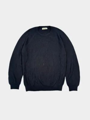 Maglione Laneus Nero In Cotone