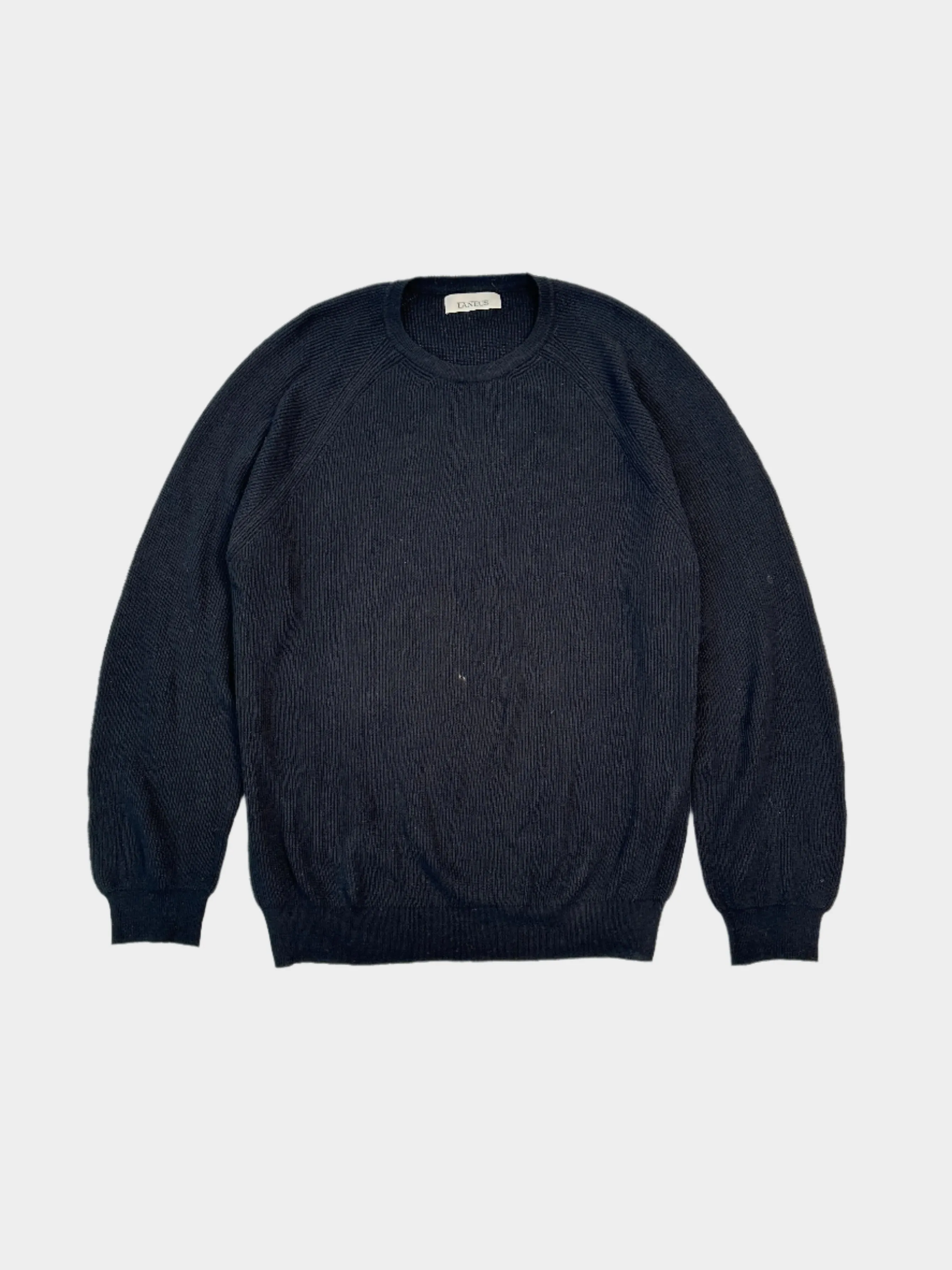 Maglione Laneus Nero In Cotone