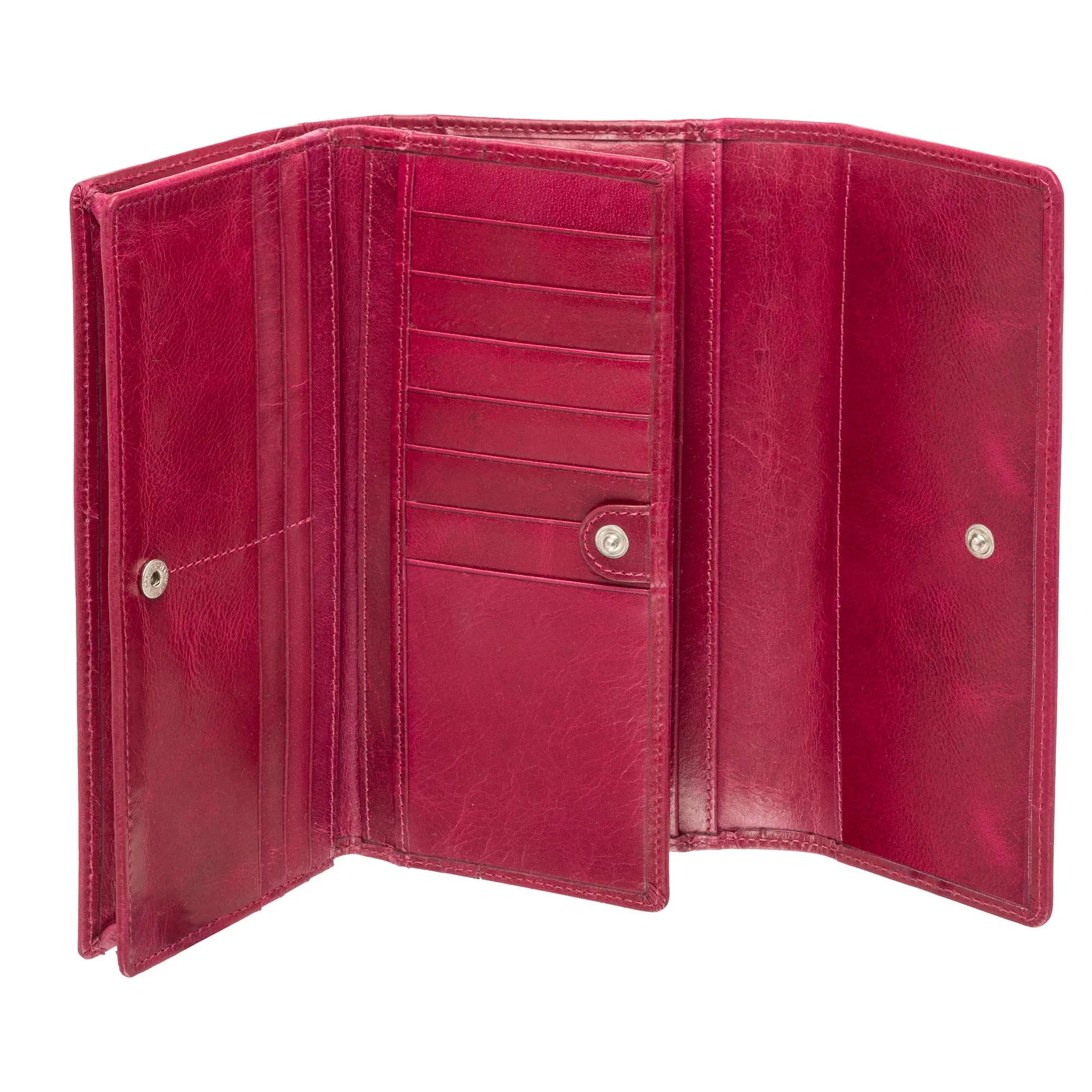 Mancini South Beach RFID Secure Quadruple Fold Wallet