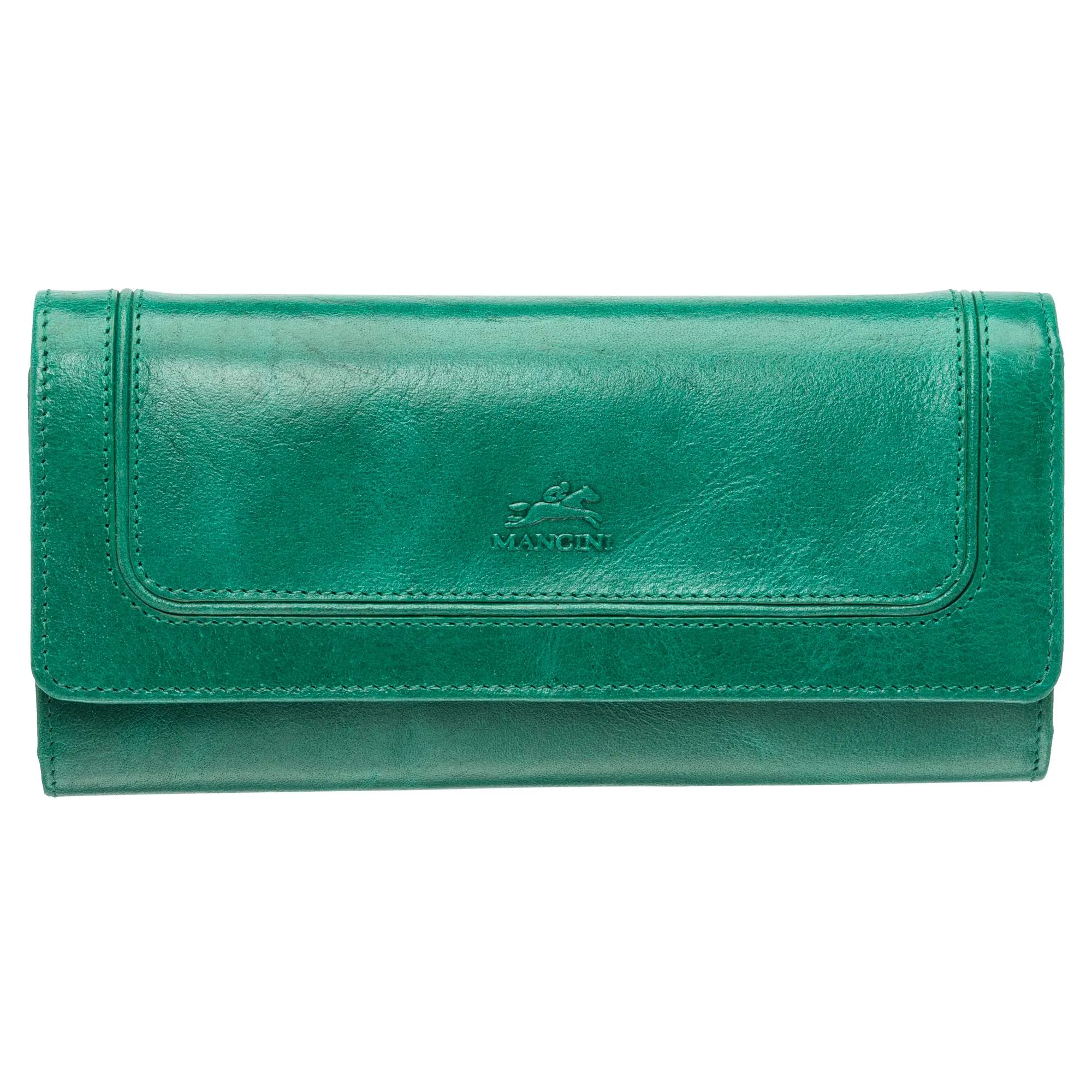 Mancini South Beach RFID Secure Trifold Wallet