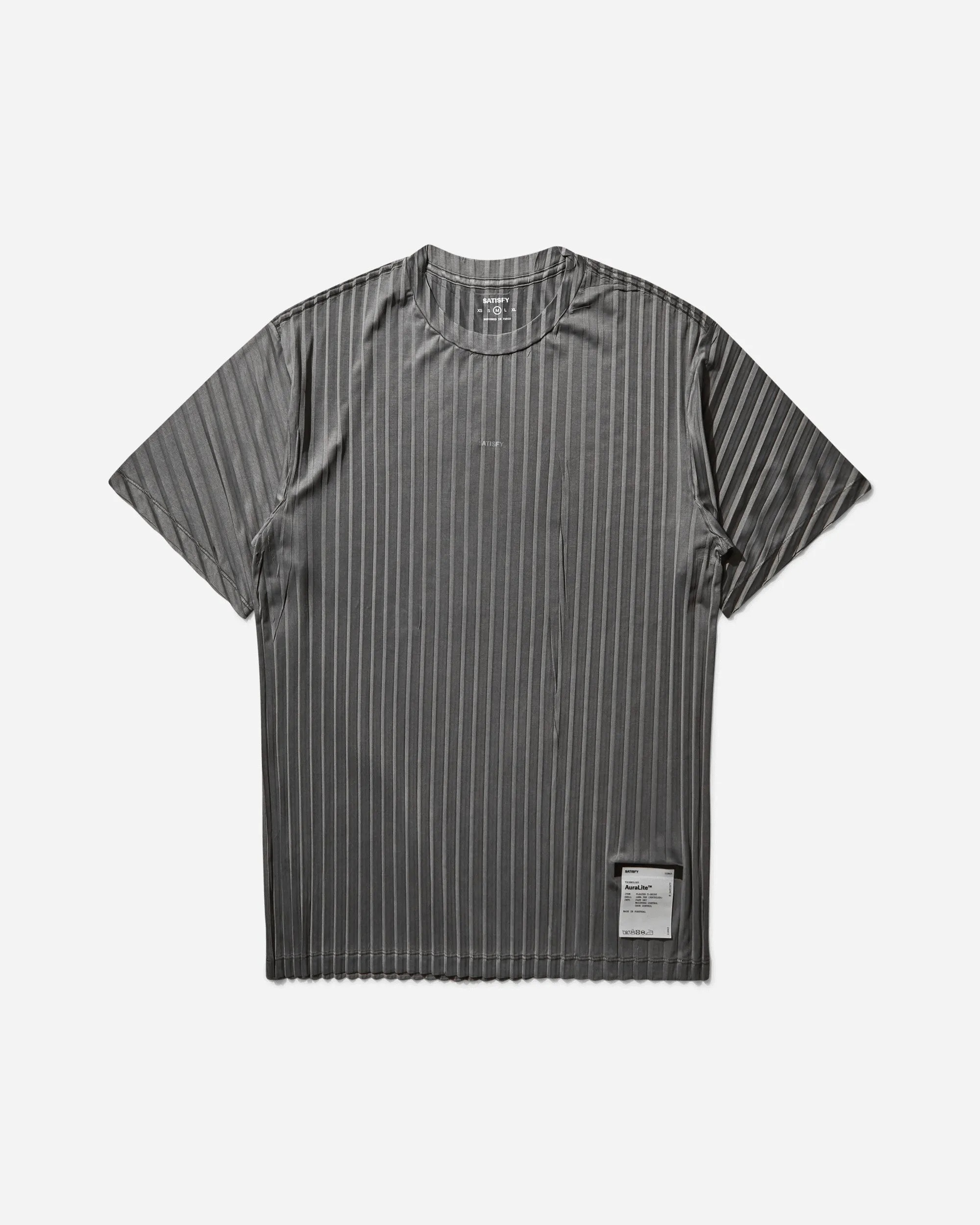 Men's AuraLite Pleated T-Shirt Mineral Graphite