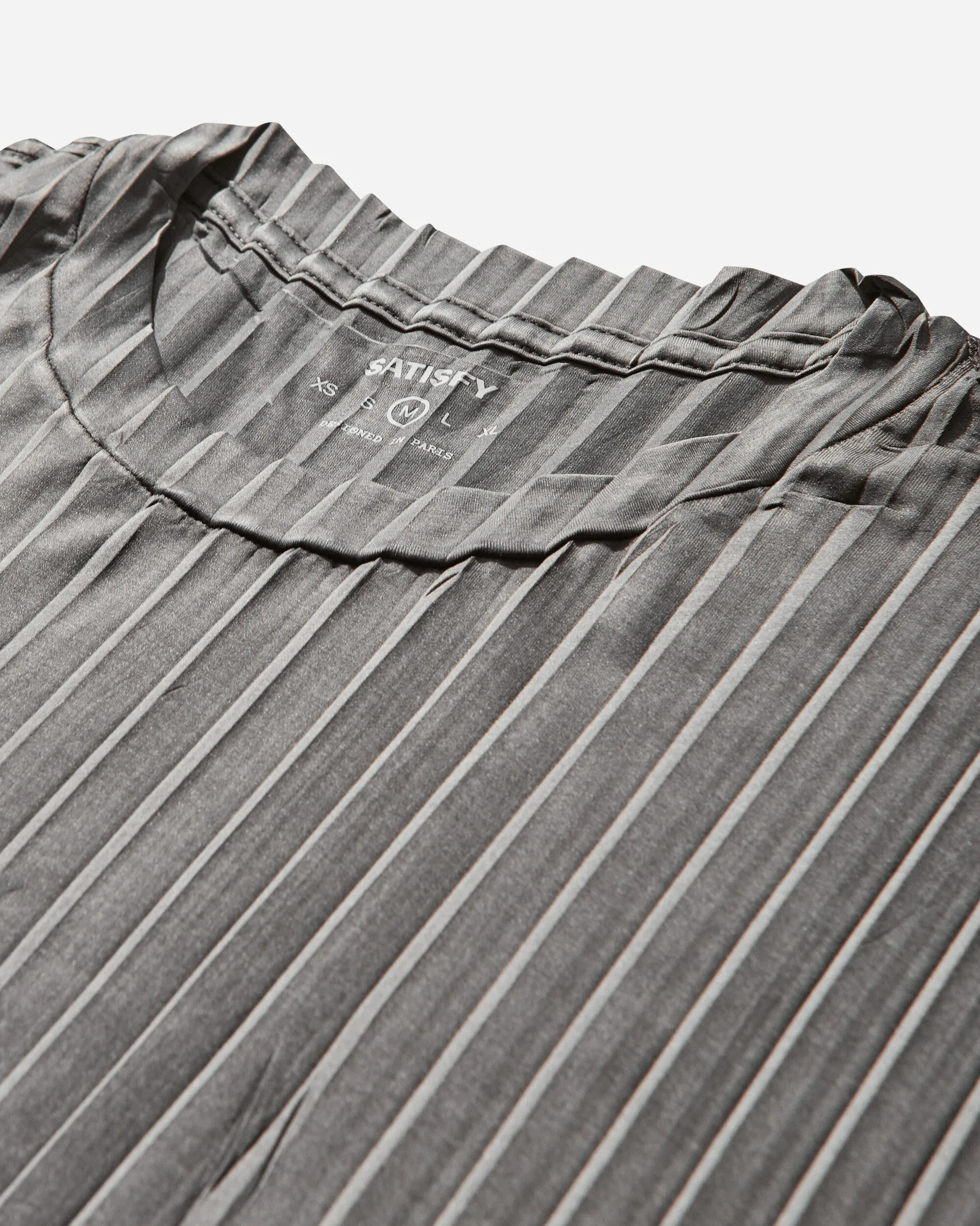 Men's AuraLite Pleated T-Shirt Mineral Graphite