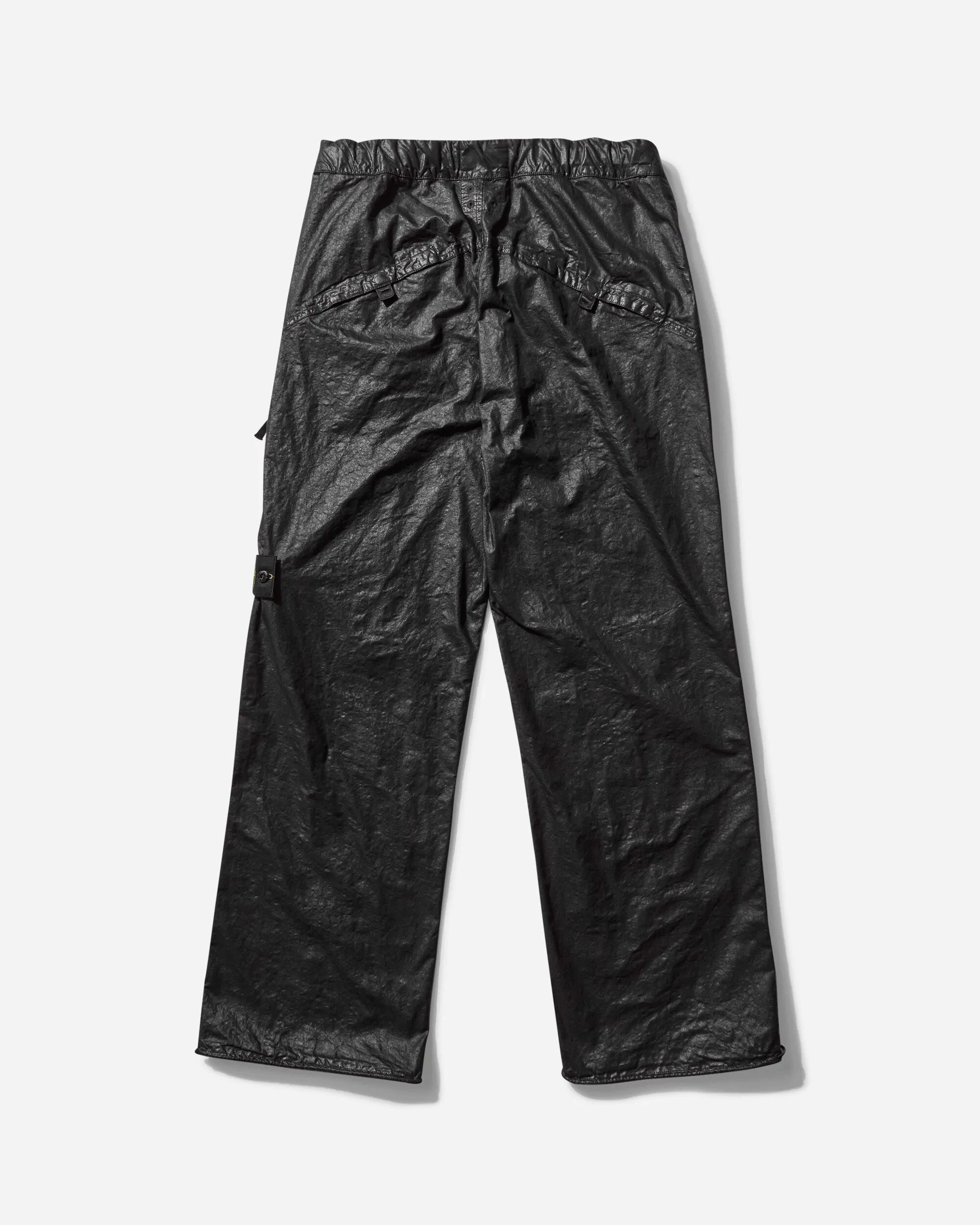 Men's Organic Look Nylon Panama-TC Pants Black