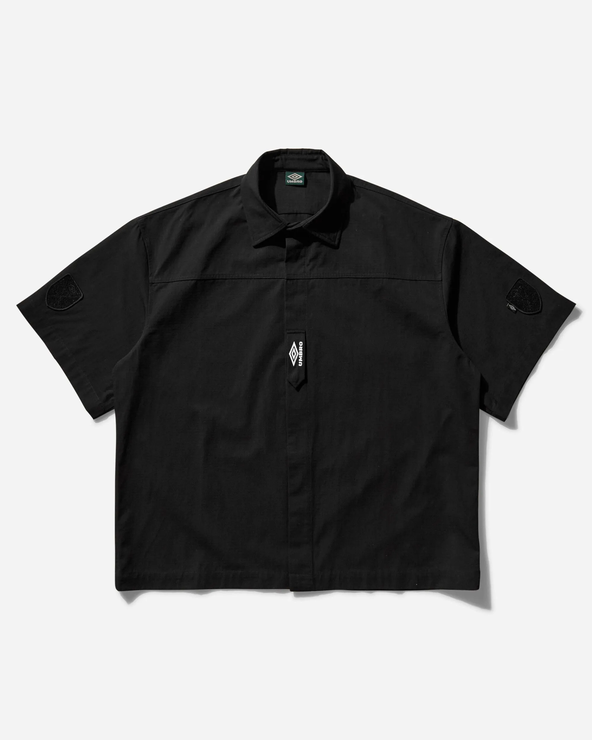 Men's Tactical Shortsleeve Shirt Washed Black