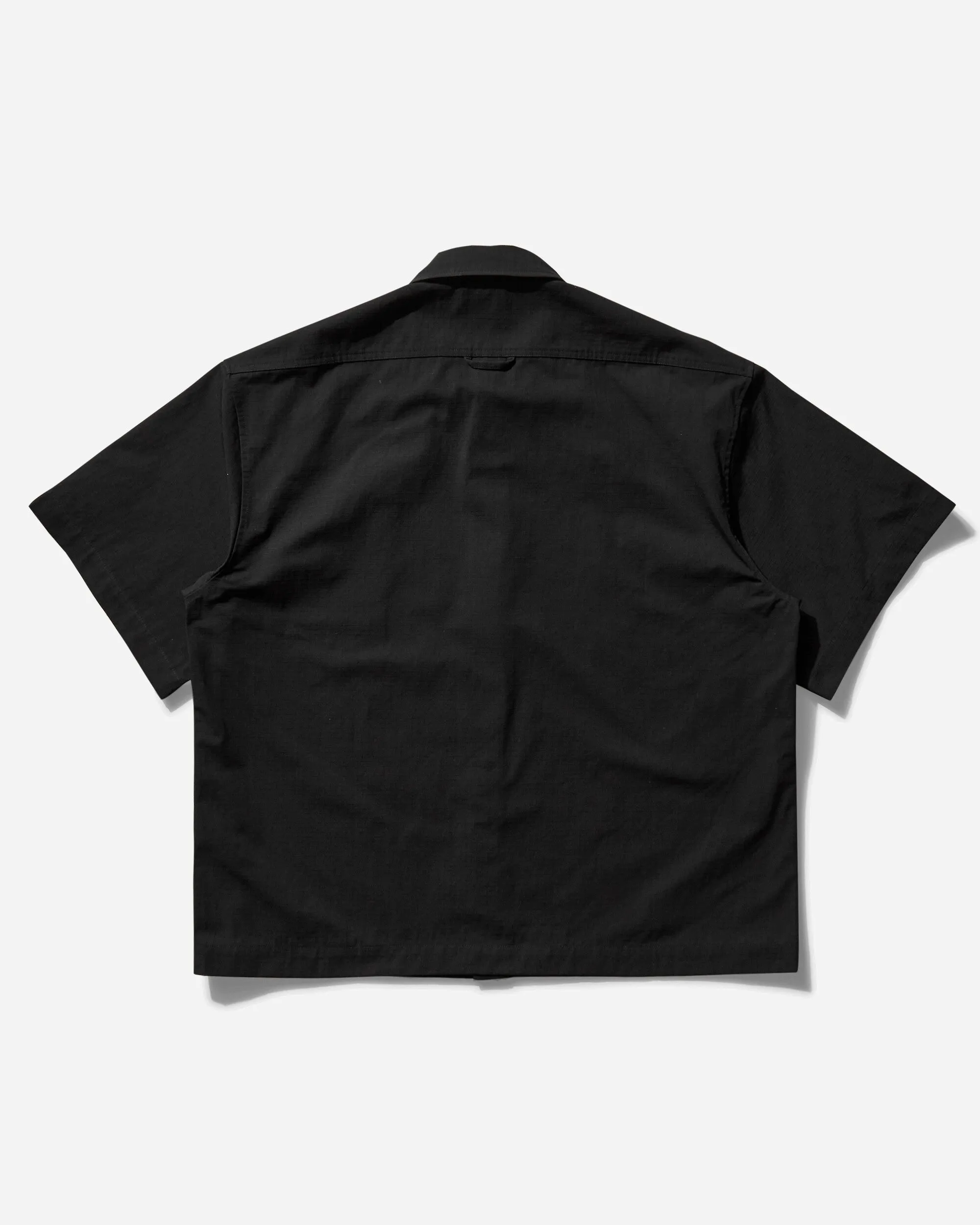 Men's Tactical Shortsleeve Shirt Washed Black