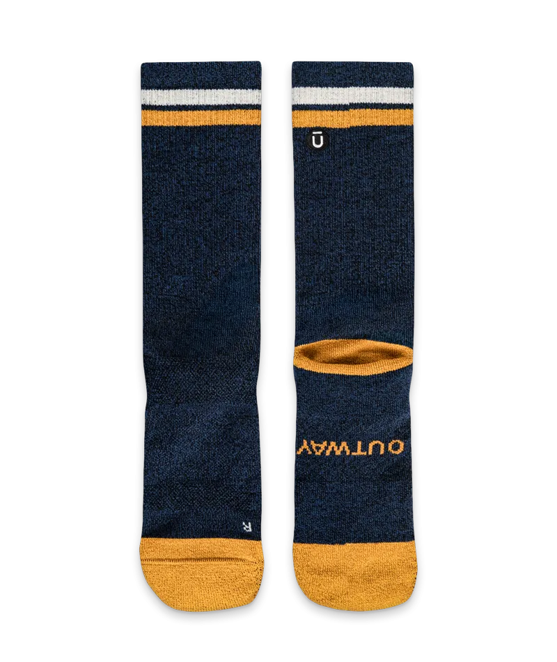 Merino Crew Socks Royal